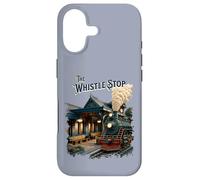The Whistle Stop : Train Station and Steam Train vintage Case for iPhone 17