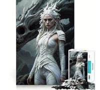 The White Bone Spirit for Adults 1000 Piece Jigsaw Puzzle Pure Logic Toy Peaceful Time Sharp Cut Heartfelt Gift (50x75cm)
