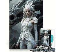 The White Bone Spirit Teenagers 1000 Piece Jigsaw Puzzle Mind Exercise Toy Group Play Precision Cut Festival Gift (38x26cm)