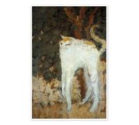 The White Cat, 1894 Poster by Pierre Bonnard 14 x 21 cm Wall art Wall decor