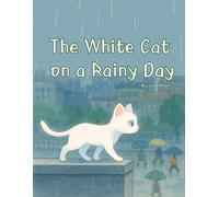The White Cat on a Rainy Day: Quiet Moments Beneath the Umbrellas