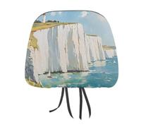 The White Cliffs of Dover Car Seat Headrest Protector 2 PCS