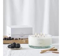 The White Company Cassis Four-Wick Large Scented Candle, 770g