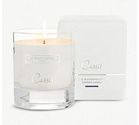 The White Company Cassis Scented Candle Notes of Blackberries and blackcurrants