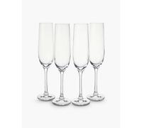 The White Company Pimlico Crystal-glass Champagne Flutes Set of Four 1 Size