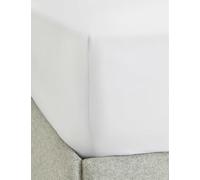 The White Company Row Cord Egyptian-cotton King Fitted Sheet 90x190cm Double