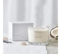 The White Company Seychelles Large Candle, Fabulous Three-Wick Candle,770g Approximately 70 Hours' Burn time