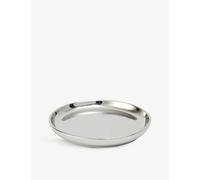 The White Company Silver Signature Stainless-steel Candle and Diffuser Plate 8cm 1 Size