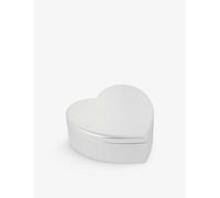 The White Company Silver (silver) Plated Heart Box 1 Size