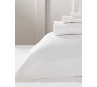 The White Company Somerton Cotton Double Flat Sheet Super King