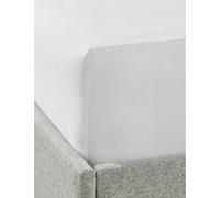 The White Company Symons Double-row Cord Egyptian Cotton Fitted Sheet Single