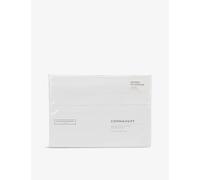 The White Company The White Company Connaught Cotton and Silk-Blend Oxford Pillowcase 65cm x 65cm Chalk Square