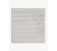 The White Company The White Company Hydrocotton Ribbed Face Cloth 30cm Pearl Grey Face Cloth