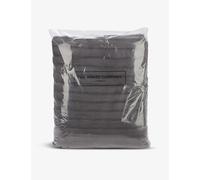 The White Company The White Company Ribbed Hydrocotton Super Jumbo Towel Slate