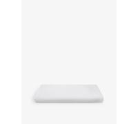 The White Company The White Company Savoy Deep Fitted Cotton Sheet White Single