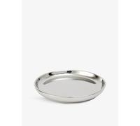 The White Company The White Company Signature Stainless-Steel Candle and Diffuser Plate 8cm Silver 1 Size