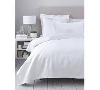 The White Company The White Company Vintage Etienne Bedspread White Single