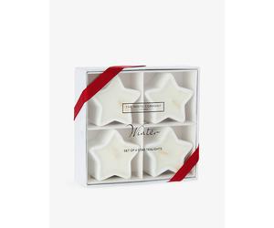 The White Company The White Company Winter Star Scented Tealights Set Of Four No Colour 1 Size