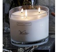 The White Company Winter Large Candle, Fabulous Three-Wick Candle,770g Approximately 70 Hours' Burn time
