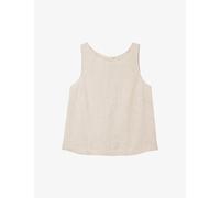 The White Company Womens Flax Round-neck Button-up Linen Top 14