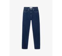 The White Company Womens The White Company Brompton Slim-Leg Mid-Rise Stretch-Denim Jeans Mid Wash 14