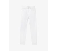 The White Company Womens The White Company Brompton Slim-Leg Mid-Rise Stretch-Denim Jeans White 8
