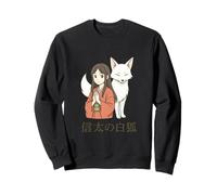 The White Fox of Shinoda Kitsune Legends Sweatshirt