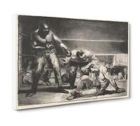 The White Hope By George Bellows Canvas Print | Gallery Wrapped 30mm Frame Wall Art | 30x20 inches | Ready to Hang | Classic Picture | Living Room Bedroom Lounge Office