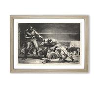 The White Hope by George Bellows Framed Print | A2 Oak Framed Wall Art | Ready to Hang | Modern Nature Picture | Living Room Bedroom Lounge Office