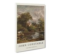 The White Horse By John Constable Canvas Print | Gallery Wrapped 30mm Frame Wall Art | 20x14 inches | Ready to Hang | Classic Animals Picture | Living Room Bedroom Lounge Office