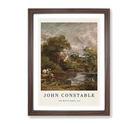 The White Horse By John Constable Exhibition Museum Painting Framed Print | A2 Walnut Framed Wall Art | Ready to Hang | Modern Animal Picture | Living Room Bedroom Lounge Office