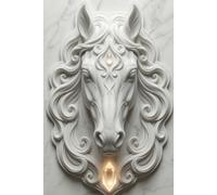 The White Light Horse Frequency Notebook: A Lined Notebook for Spiritual Illumination, Inspiration, and Intuitive Writing - 124 Pages for Sacred Expression