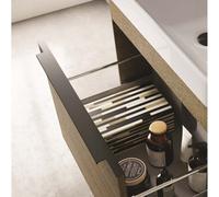 The White Space Americana Vanity Unit Handle - Matt Black