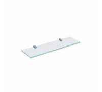 The White Space Capita Glass Shelf - Chrome