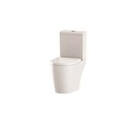 The White Space Lab Rimless Open Back Close Coupled Toilet and Cistern With Soft Close Seat - White Please Select Toilet Seat: Soft Close