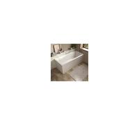 The White Space Vale Single Ended Bath - 1800mm x 800mm - White Bath Size: 1800x800mm