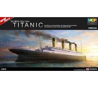 The White Star Liner R.M.S TITANIC Multi Colored Parts 1:400 Model Kit #14215