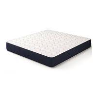 The White Stone Hypoallergenic Waterfoam Mattress, 14 cm, breathable & Antibacterial in White | Size: Double The White Stone White Double
