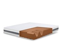 The White Stone Mattress with Antibacterial Waterfoam, 20 cm Height in White | Size: Single The White Stone White Single