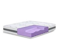 The White Stone Medium-Firmness Orthopedic Mattress, 25 cm in White | Size: EU Single The White Stone White EU Single