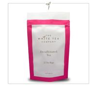The White Tea Company Decaf Tea • Premium Black Tea • 25 Teabags