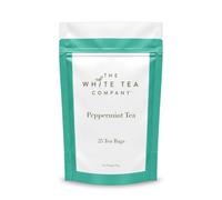 The White Tea Company Peppermint Tea Bags • Herbal Mint Tea • 25 Teabags | Caffeine Free Tea