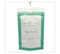The White Tea Company Peppermint Tea Bags • Herbal Mint Tea • 50 Teabags