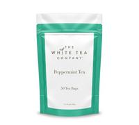 The White Tea Company Peppermint Tea Bags • Herbal Mint Tea • 50 Teabags | Caffeine Free Tea