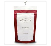 The White Tea Company | Premium Berry Tea | Fruity Wild Berry Blend with Hibiscus | Exotic, Balanced & Rich | Rainforest Alliance Certified | 25 Biodegradable Tea Bags