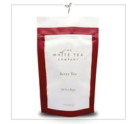The White Tea Company | Premium Berry Valentine Tea | Fruity Wild Berry Blend with Hibiscus | Exotic, Balanced & Rich | Fair Trade, Rainforest Alliance Certified | 50 Biodegradable Tea Bags