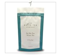 The White Tea Company | Premium Pai Mu Tan White Tea | 100% China Origin | Light, Floral & Fruity | Rainforest Alliance Certified | 25 Biodegradable Tea Bags