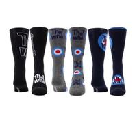 The Who Assorted Crew Socks 3 Pack One Size