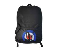 The Who Backpack Bag Classic MOD Target Band Logo new Official Black One Size