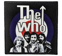 Rock Off officially licensed products The Who Band Photo Woven Patch Accessory Size